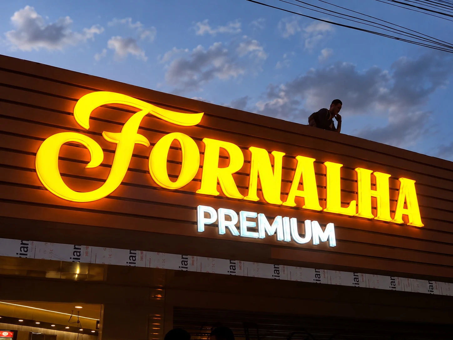 Letreiro | Fornalha Premium