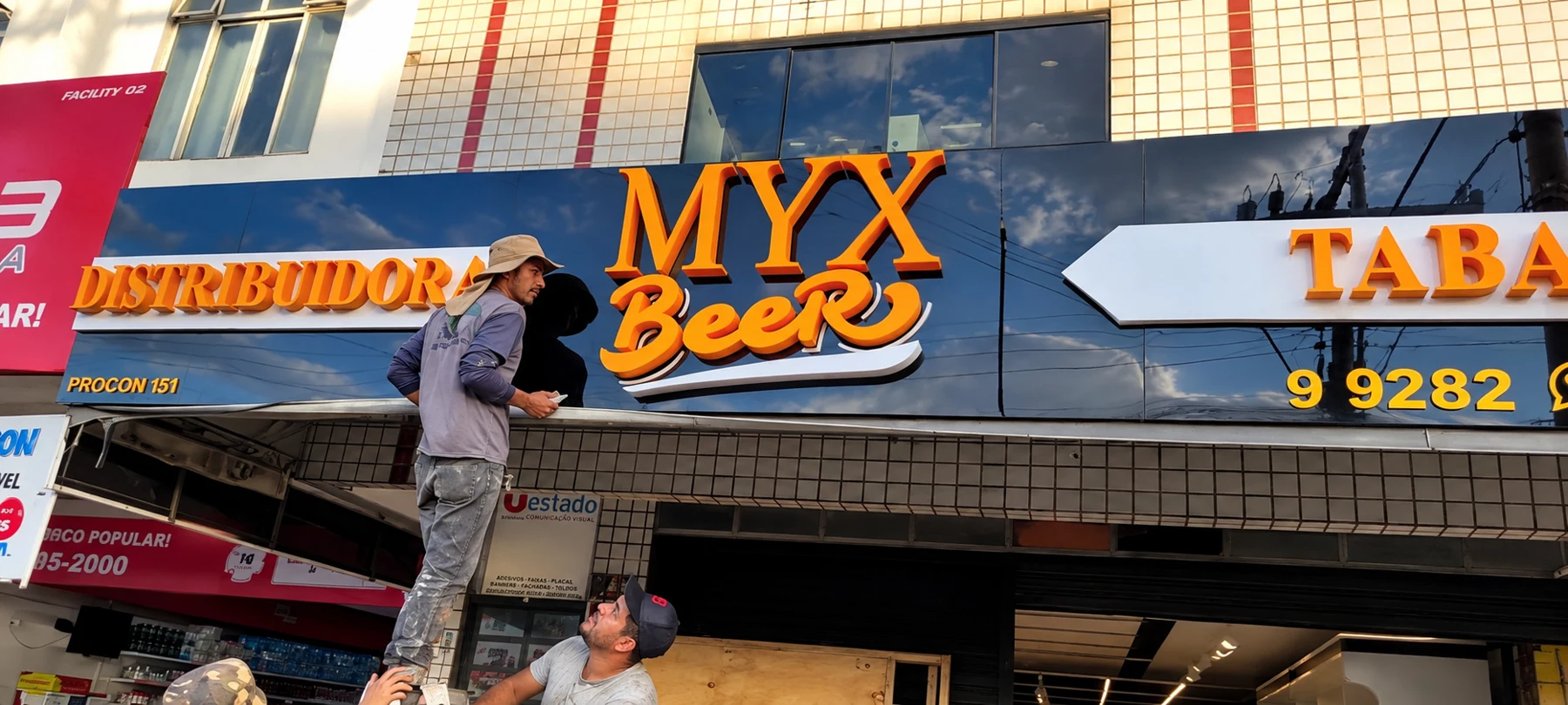 Comunicação visual | MYX Beer