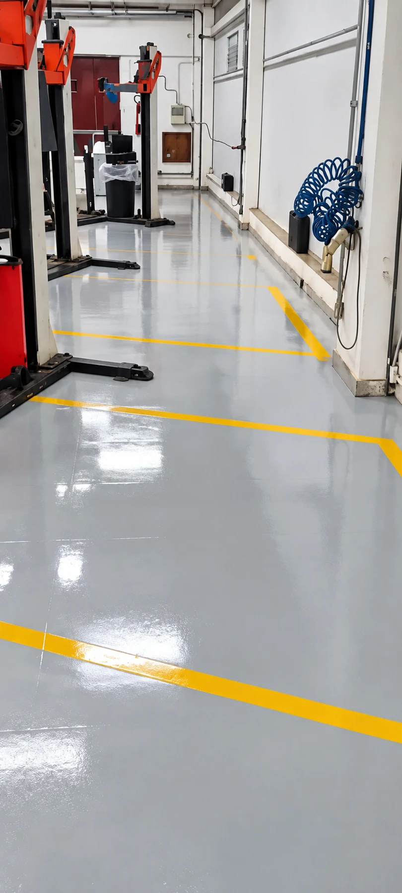 Pintura e sinalização de piso